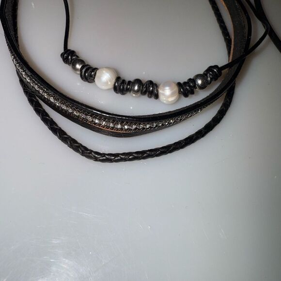 WOMENS SET OF 2 NECKLACES - Picture 2 of 3